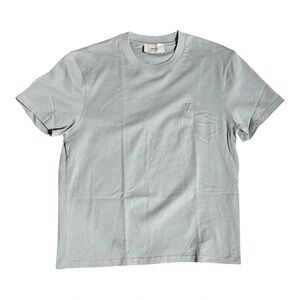 Ami AMI Alexandre Mattiussi Heart T-Shirt Gray